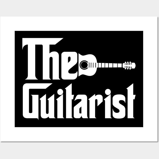 The guitarist music band . Perfect present for mother dad friend him or her Wall Art by SerenityByAlex